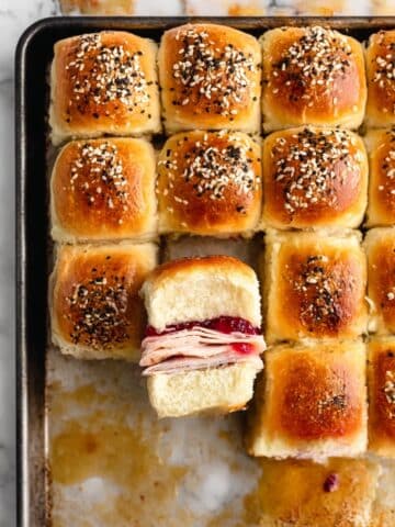 Turkey Cranberry Sliders Recipe