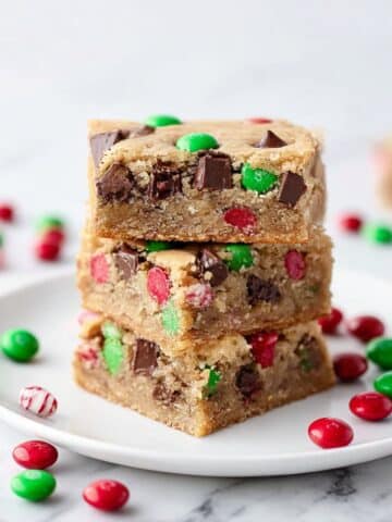 M&M Cookie Bars Recipe