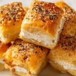 Turkey Sliders with Dijon Mustard and Everything Bagel Seasoning Recipe