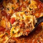 Slow Cooker Lasagna Soup Recipe