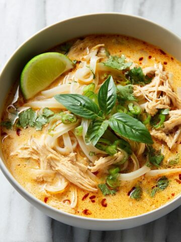 Easy Thai Chicken Curry Soup Recipe