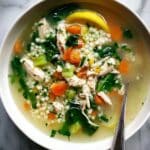Lemon Chicken Orzo Soup Recipe