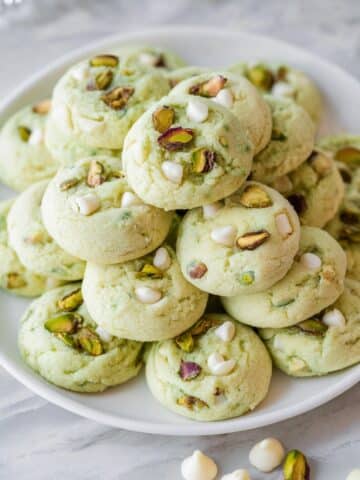 Pistachio White Chocolate Pudding Cookies Recipe
