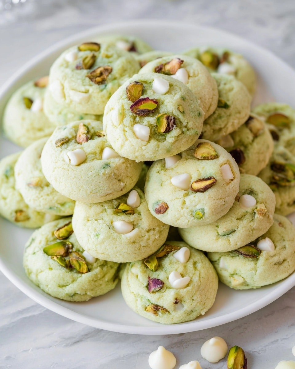 Pistachio White Chocolate Pudding Cookies – Irresistible & Easy