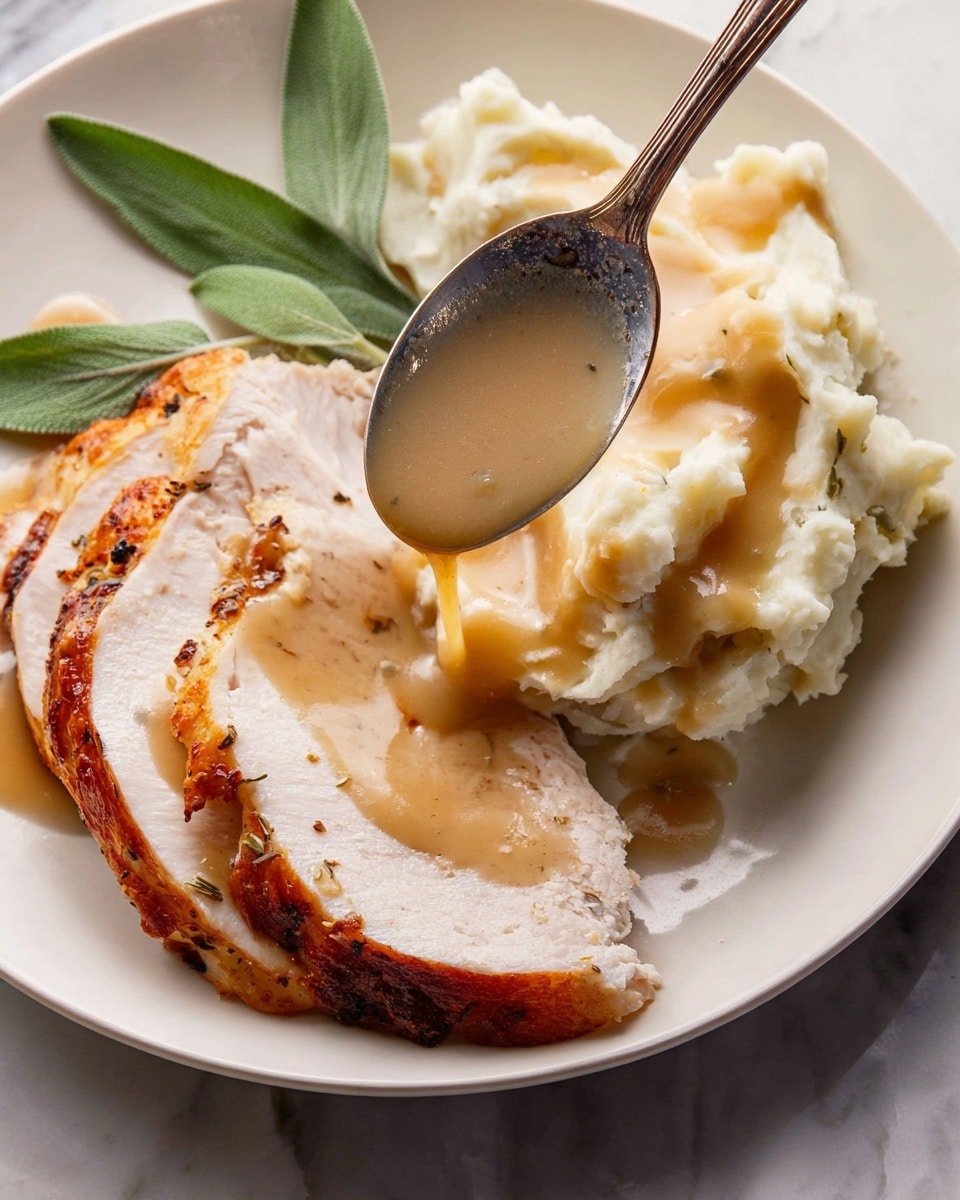 Classic Turkey Gravy with Giblets
