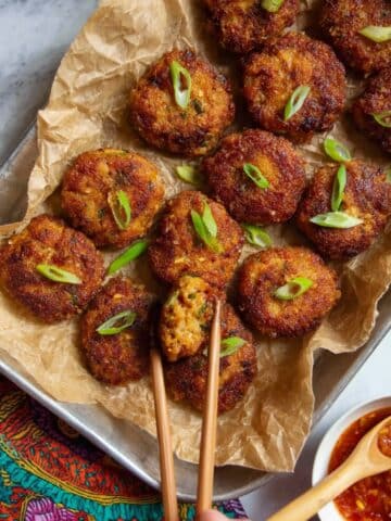 Air Fryer Honey BBQ Chicken Nuggets Recipe