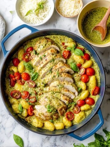 Pesto Gnocchi with Chicken Recipe