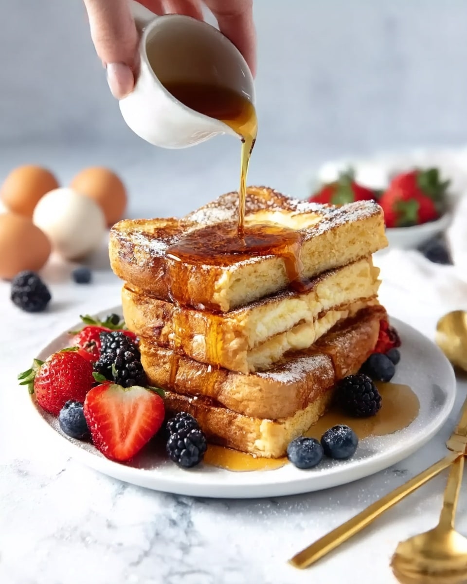 Churro Stuffed French Toast Recipe - Recipe Image