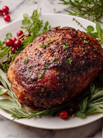 Bourbon Maple Glazed Boneless Turkey Breast Recipe