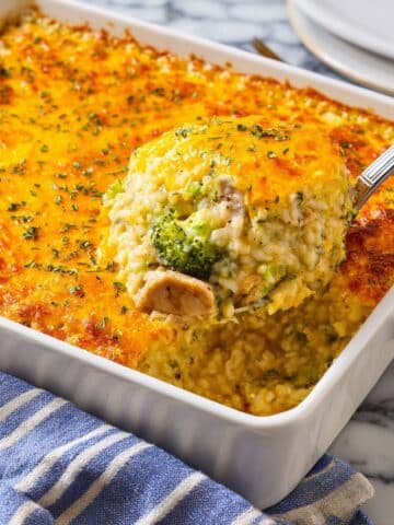 Creamy Chicken Broccoli Rice Casserole Recipe