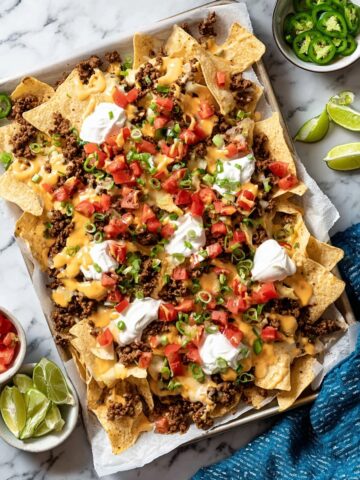 Beef Nachos Supreme Recipe