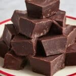 Microwave Chocolate Fudge with Nuts Recipe