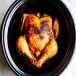 Easy Slow Cooker Whole Chicken (Rotisserie Dupe!) Recipe
