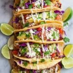 Fish Tacos with Spicy Lime Taco Sauce Recipe