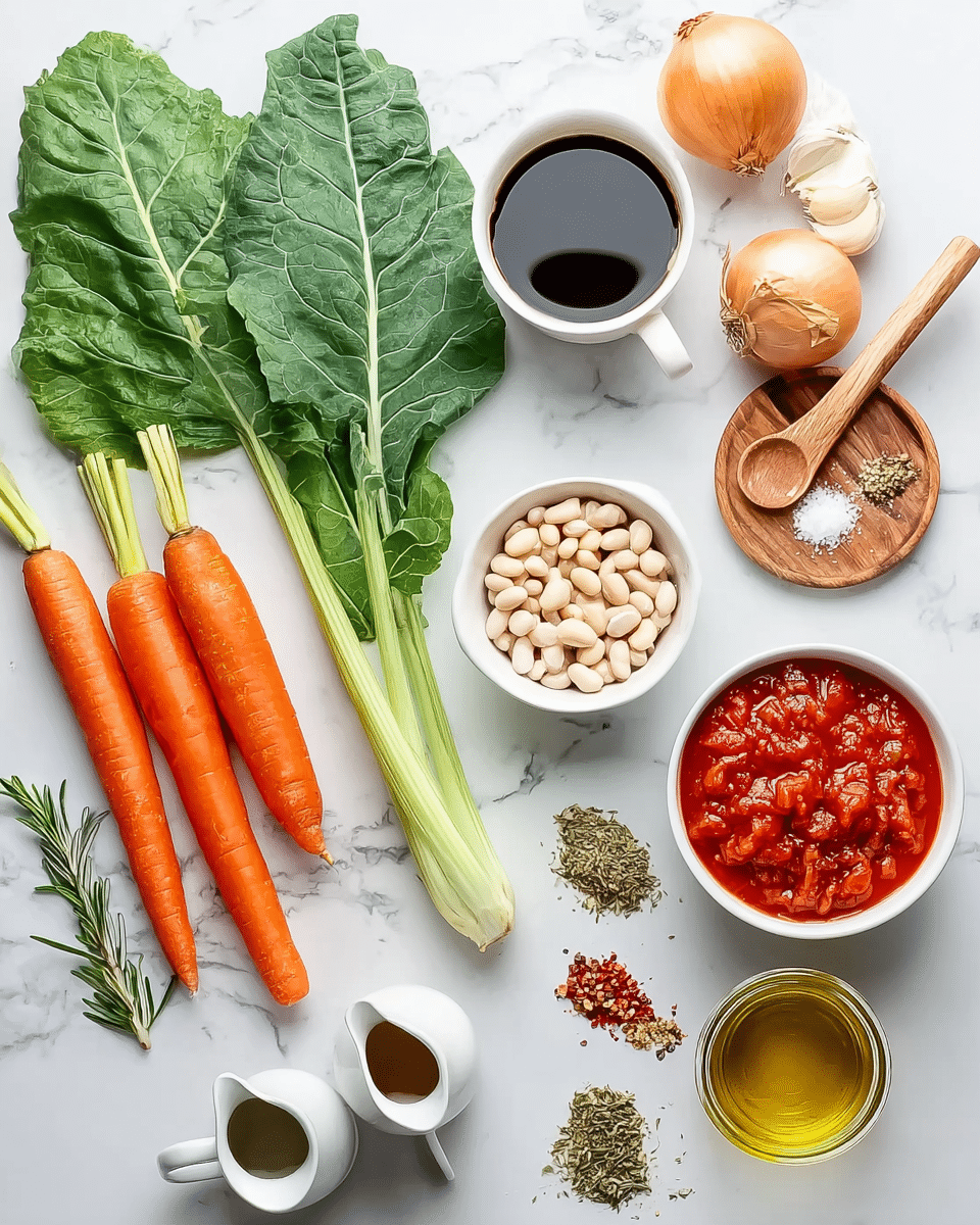 Creamy Tuscan White Bean & Kale Soup Recipe