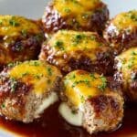 Cheesy Stuffed Meatloaf Bites Recipe