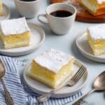 Custard Lemon Fluff Cake Recipe