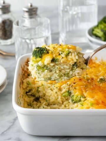 Cheesy Broccoli Rice Casserole Recipe