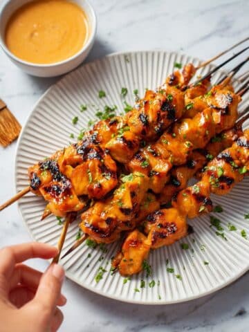 Bang Bang Chicken Skewers Recipe