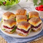 Cranberry Turkey Sliders Recipe