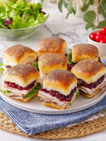 Cranberry Turkey Sliders Recipe