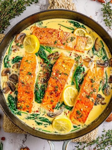 Salmon Florentine Recipe