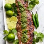 Cilantro Lime Flank Steak Recipe