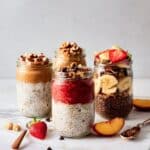 Chocolate Banana Bread Overnight Oats Recipe