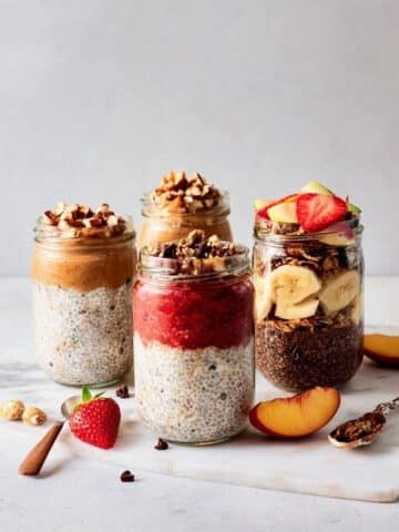 Chocolate Banana Bread Overnight Oats Recipe
