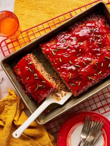 Sheet Pan Meatloaf Recipe