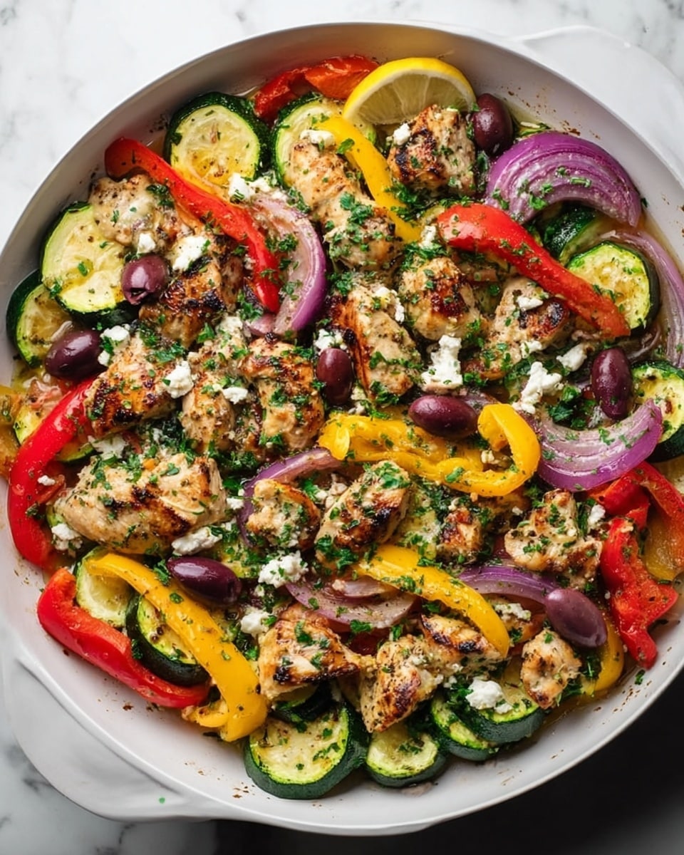 Mediterranean Chicken Stir Fry Recipe - Recipe Image