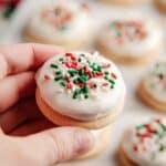 Rolo Stuffed Ritz Crackers with White Chocolate and Sprinkles Recipe