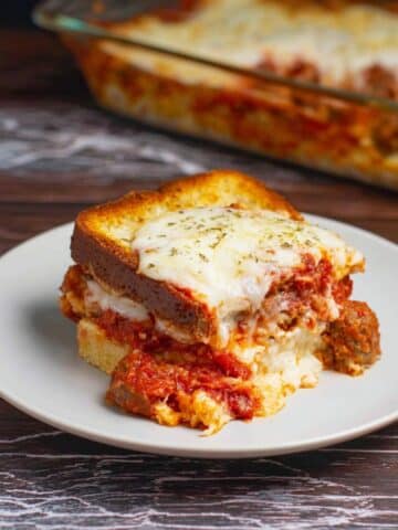 Dump and Bake Meatball Casserole Recipe