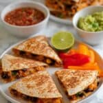 BBQ Chicken and Black Bean Quesadilla Recipe