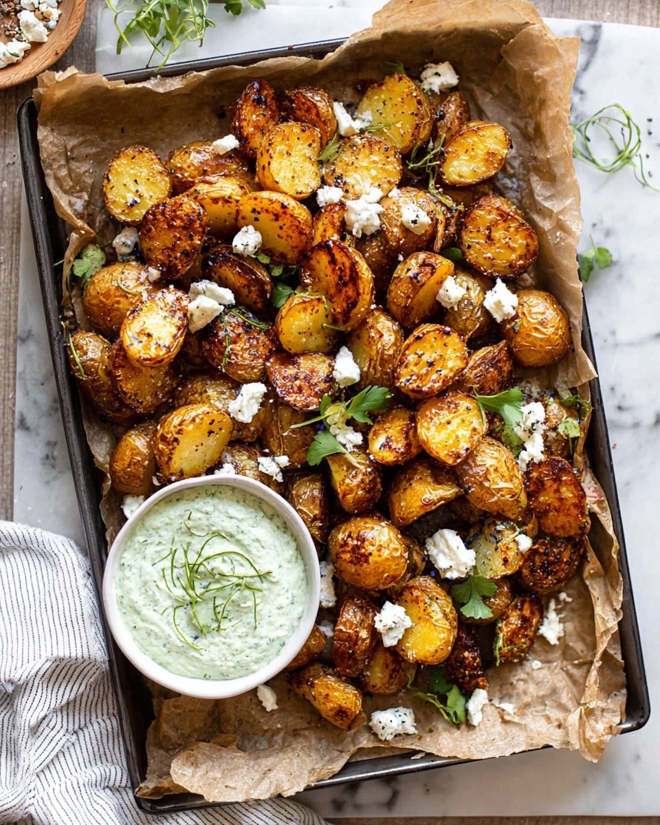 Roasted Mexican Potatoes with Parmesan and Spices Recipe