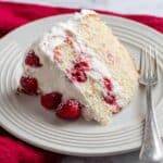 Angel Food Cake with Raspberries and Cream Recipe