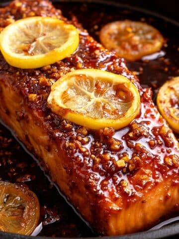 Honey-Garlic Glazed Salmon Recipe
