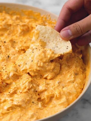 Crockpot Buffalo Chicken Dip Recipe
