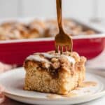 Banana Crumble Cake Recipe