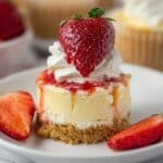 Strawberry Crunch Cheesecakes Recipe