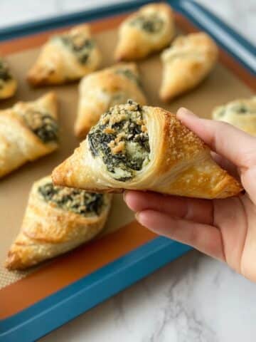 Spinach and Cheese Puffs Recipe