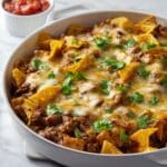 20-Minute Smothered Beef Burrito Skillet Recipe