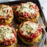 Oven-Baked Cabbage Burgers with Ground Beef and Melty Cheese Recipe
