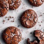 Best Ever Fudgy Salted Brownie Cookies Recipe