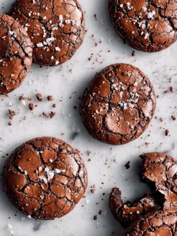 Best Ever Fudgy Salted Brownie Cookies Recipe