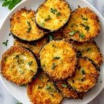 Garlic Parmesan Baked Eggplant Recipe