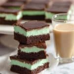 Mint Irish Cream Brownies Recipe