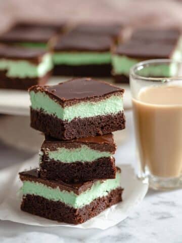 Mint Irish Cream Brownies Recipe