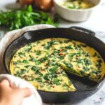 Crustless Spinach Quiche (Gluten-Free, Dairy-Free) Recipe