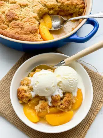 Old Fashioned Peach Cobbler Recipe